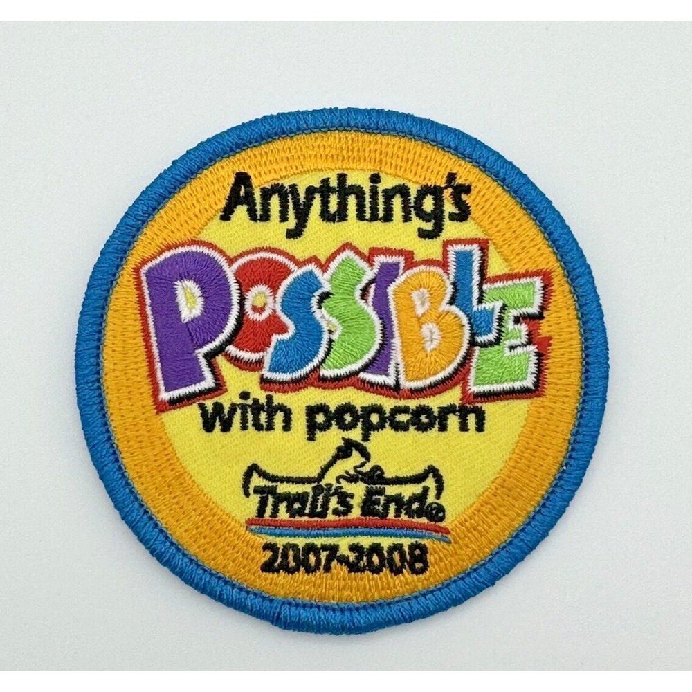 Scouting BSA Trail's End 2007-2008 Anything's Possible With Popcorn Patch